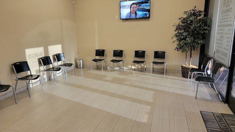 Clean, comfortable waiting room
